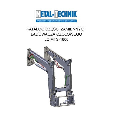 Części do Ładowacza czołowego Metal-Technik MTS-1600